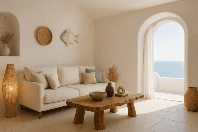 Mediterranean Suite_Sala de estar integrada