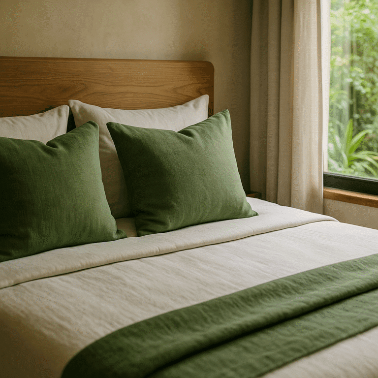 Suíte Jardins Secretos – Detalhe da cama